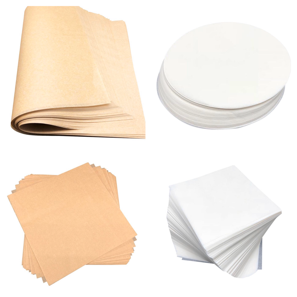Silicone Coated #27LB Baking Parchment Paper Sheets (Various Sizes
