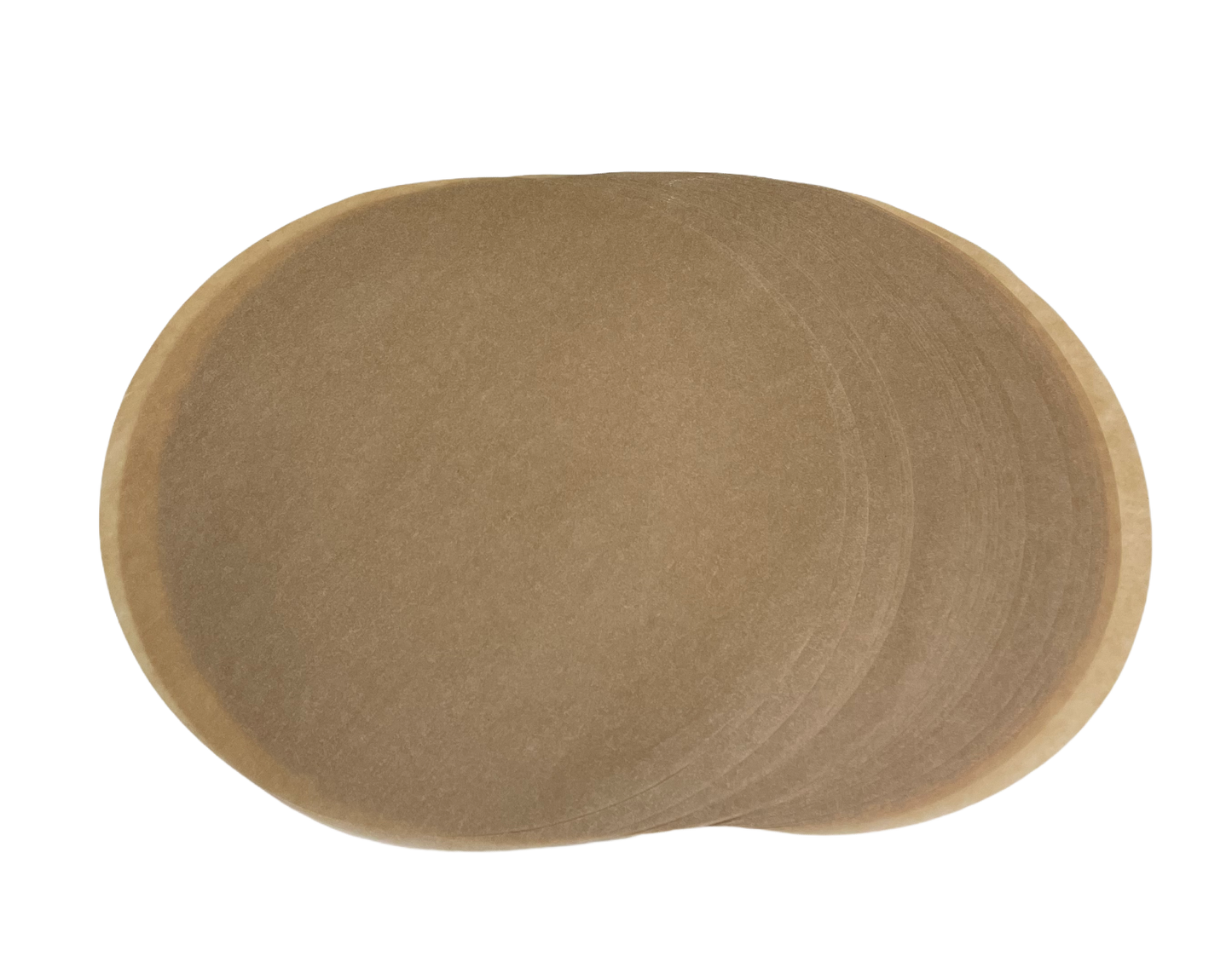 Silicone Coated 27 LB Natural Baking Parchment Paper Rounds